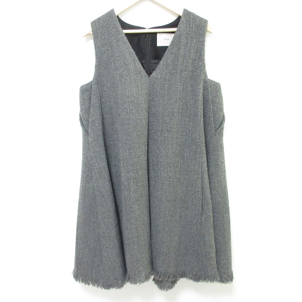美品 23AW IENA イエナ 辻直子コラボ [n]ツイードミニドレス