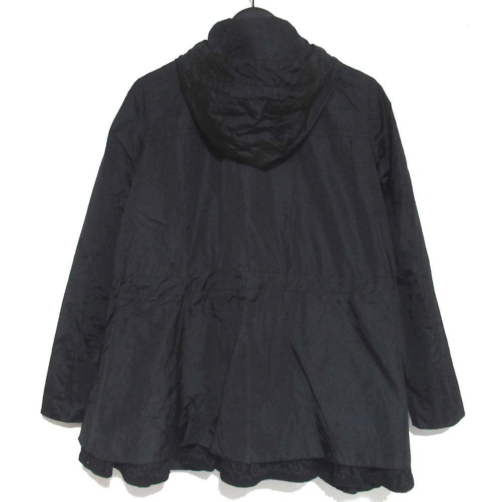 美品 MONCLER モンクレール LOTUS ミニワッペン フリル ジップアップ