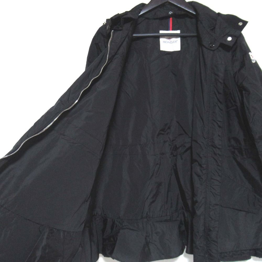 美品 MONCLER モンクレール LOTUS ミニワッペン フリル ジップアップ