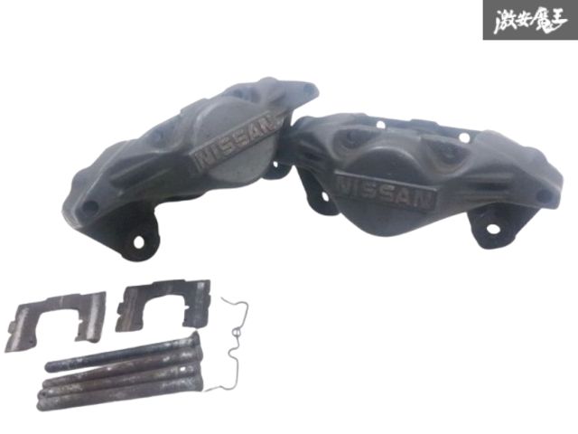 スカイライン R33 ECR33 リアキャリパー 日産 純正 ECR33 R33 スカイライン リア 対向2POT ブレーキ キャリパー