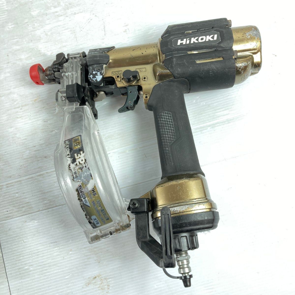 HiKOKI ハイコーキ 32 mm 高圧エアねじ打ち機 ケース付 WF 3 HS ゴールド