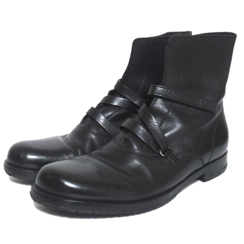 美品 GUCCI グッチ レザー ジョッパーブーツ ショートブーツ サイズ10