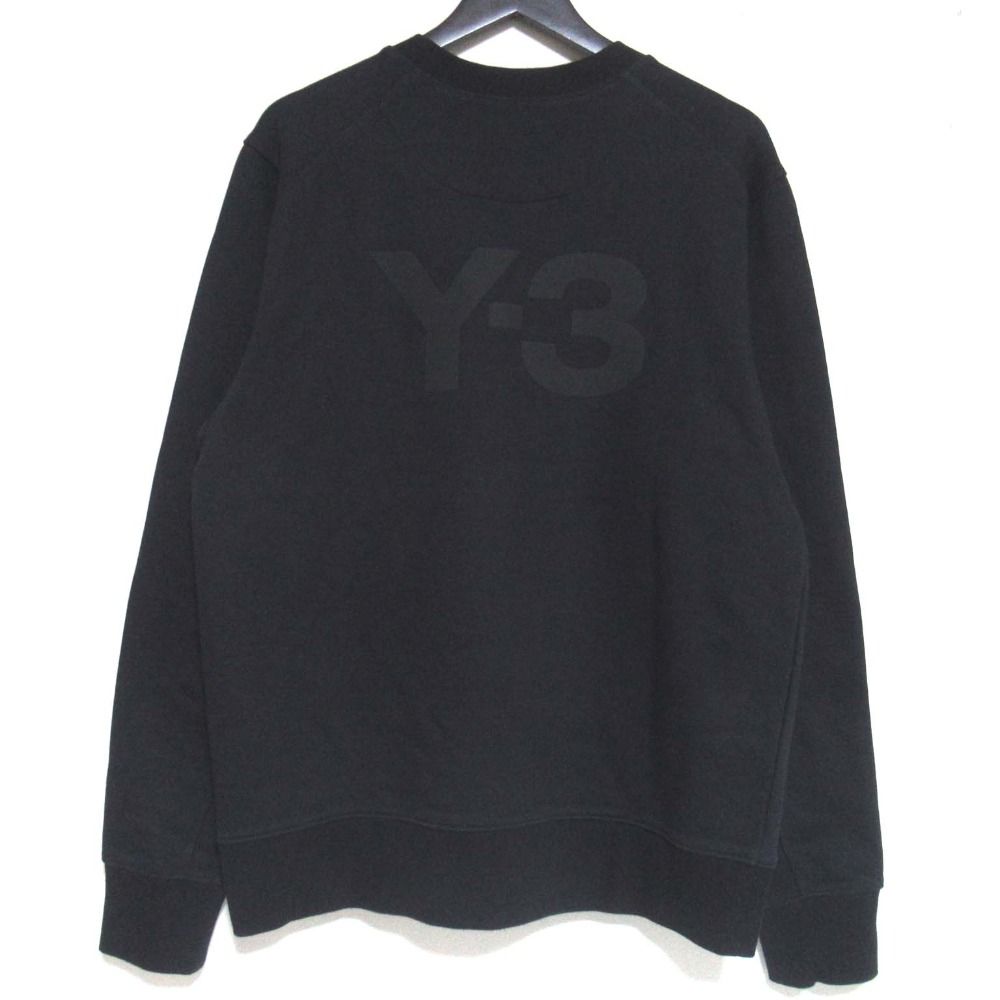 美品 Y-3 ワイスリー アディダス ヨウジヤマモト クルーネック バック