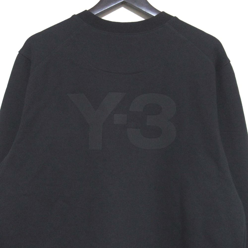 美品 Y-3 ワイスリー アディダス ヨウジヤマモト クルーネック バック