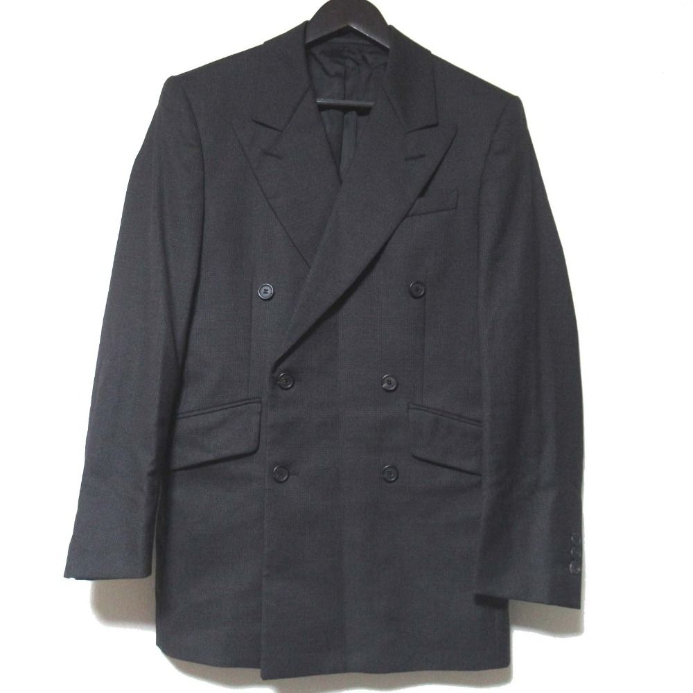 良品 PRADA プラダ グレンチェック ダブルブレスト テーラード