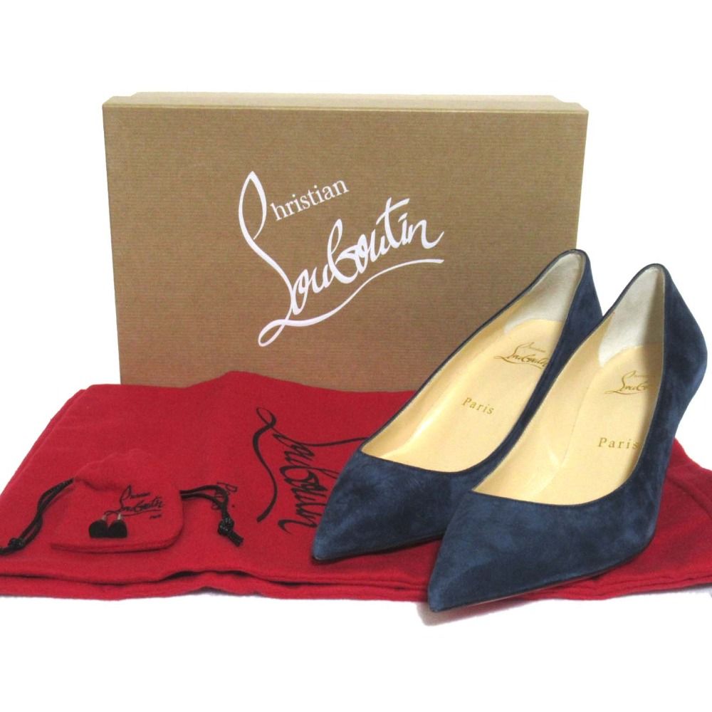 未使用 Christian Louboutin クリスチャンルブタン KATE55 スエード