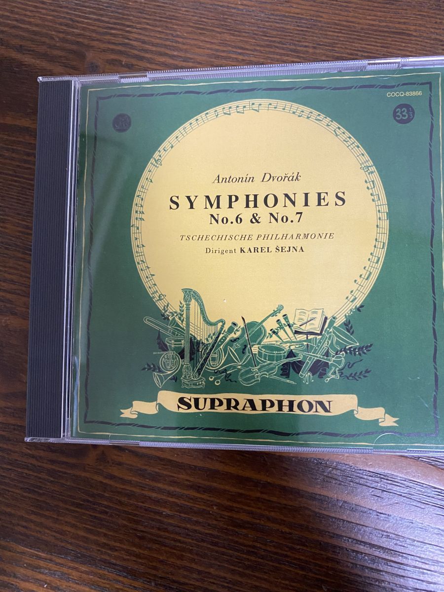 ドヴォルザーク 交響曲第6番 第7番 シェイナ カレル 日本コロムビア