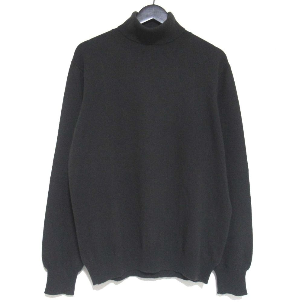 美品 malo マーロ カシミヤ100％ 長袖 タートルネック ニット セーター 