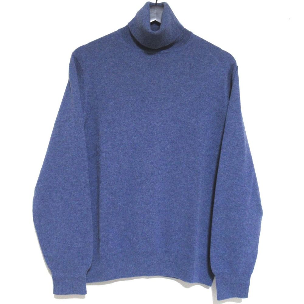 美品 Cruciani クルチアーニ カシミヤ100％ タートルネック 長袖 
