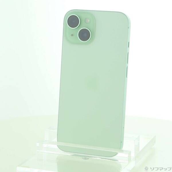 中古品〕 iPhone15 128GB グリーン MTMM3J／A SIMフリー【305】 128GB