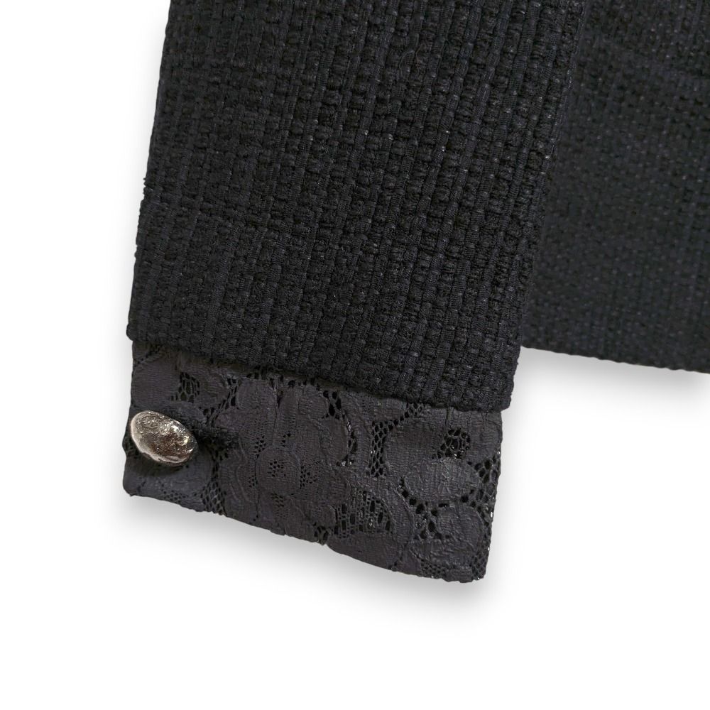 【美品✨】CHANELシャネル★レース★ジャケット＆スカート★セットアップ36 美品 CHANEL シャネル レース ノーカラージャケット+スカート