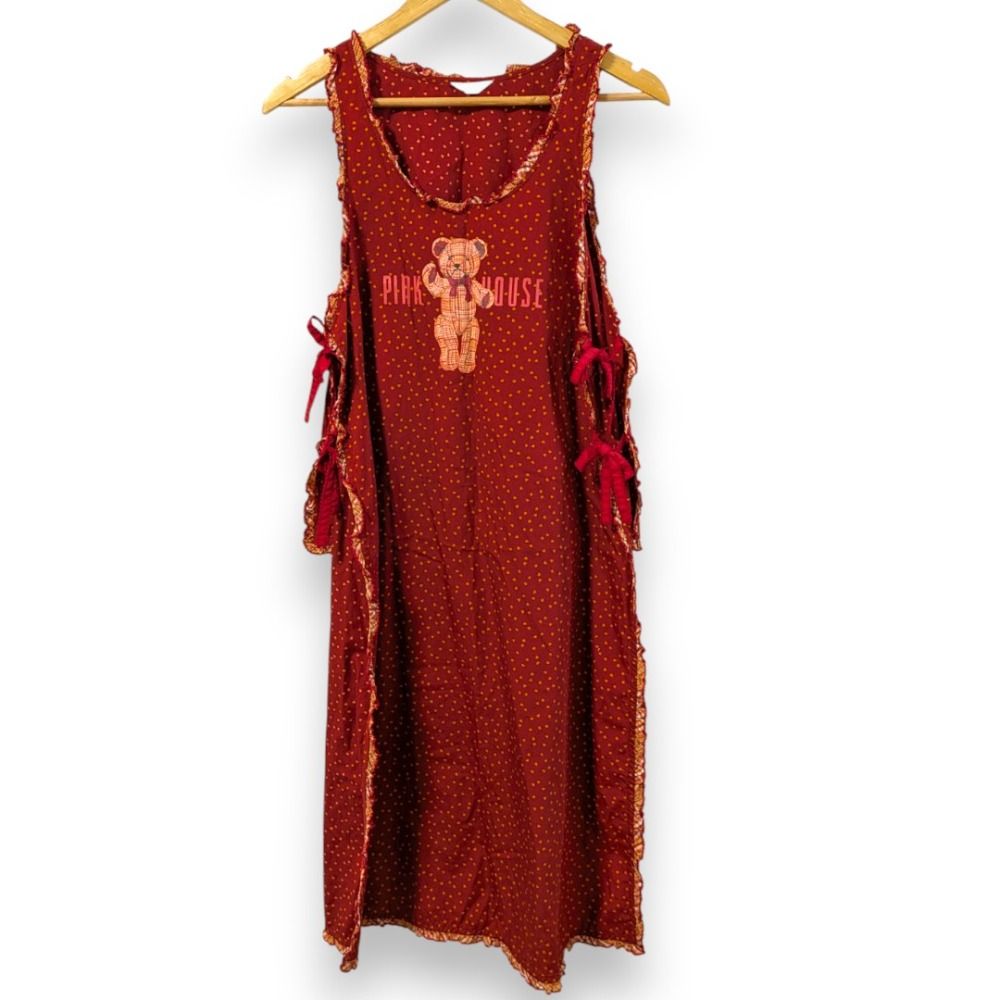 ピンクハウスの赤いハートピコフリルタブリエ ピンクハウスの赤いハートピコフリルタブリエ - メルカリ