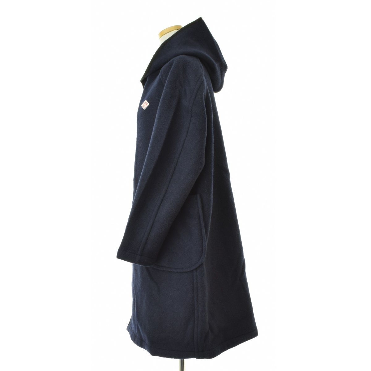 DANTON】JD-8905 WOM WOOL MOSEER ウールモッサ フードウールコート