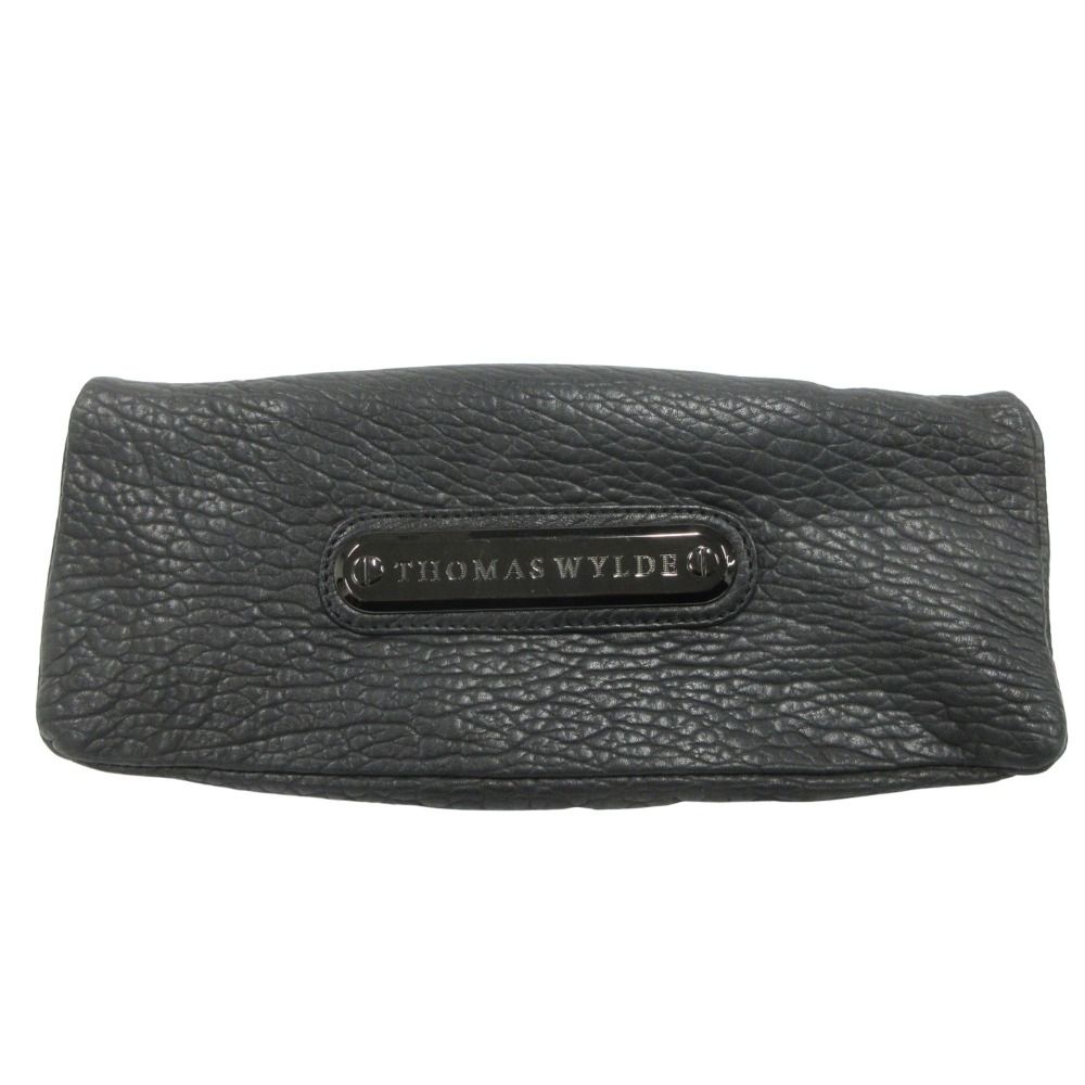 美品 THOMAS WYLDE トーマスワイルド レザー クラッチ バッグ 鞄
