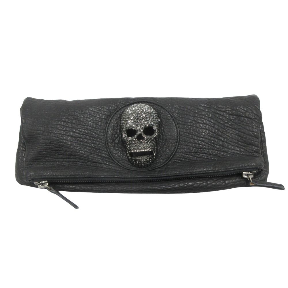 美品 THOMAS WYLDE トーマスワイルド レザー クラッチ バッグ 鞄