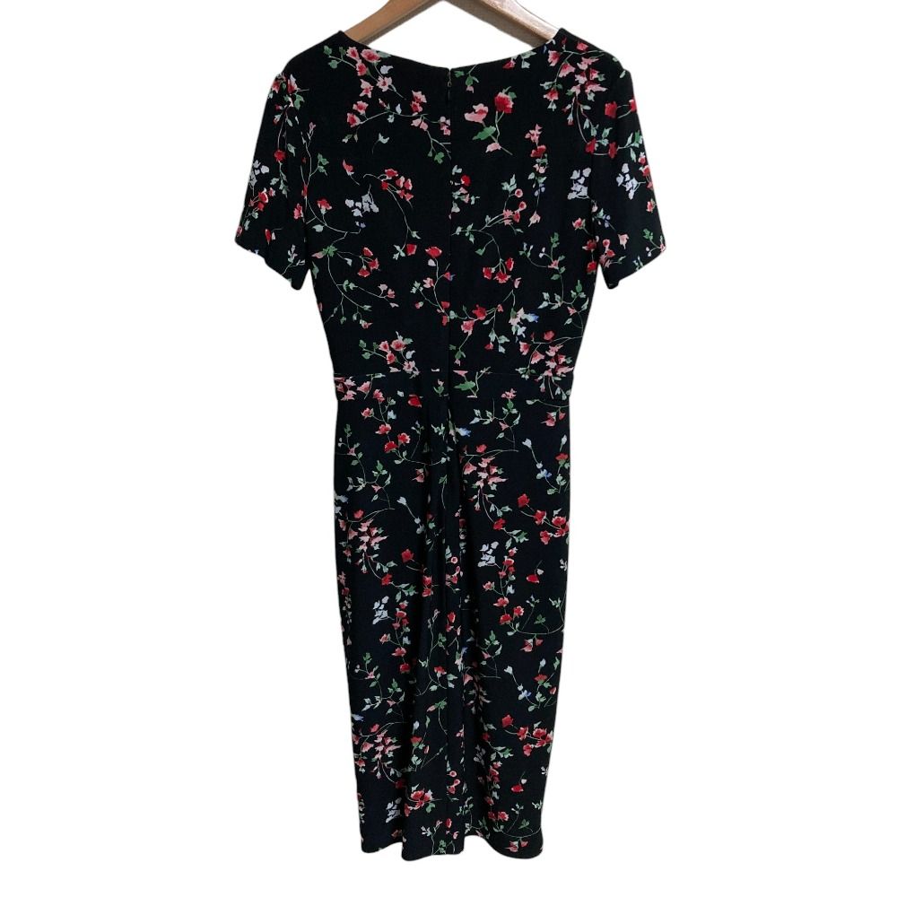 LAUREN RALPH LAUREN フラワープリント ワンピース 2 良品 Lauren Ralph Lauren ローレンラルフローレン フラワープリント
