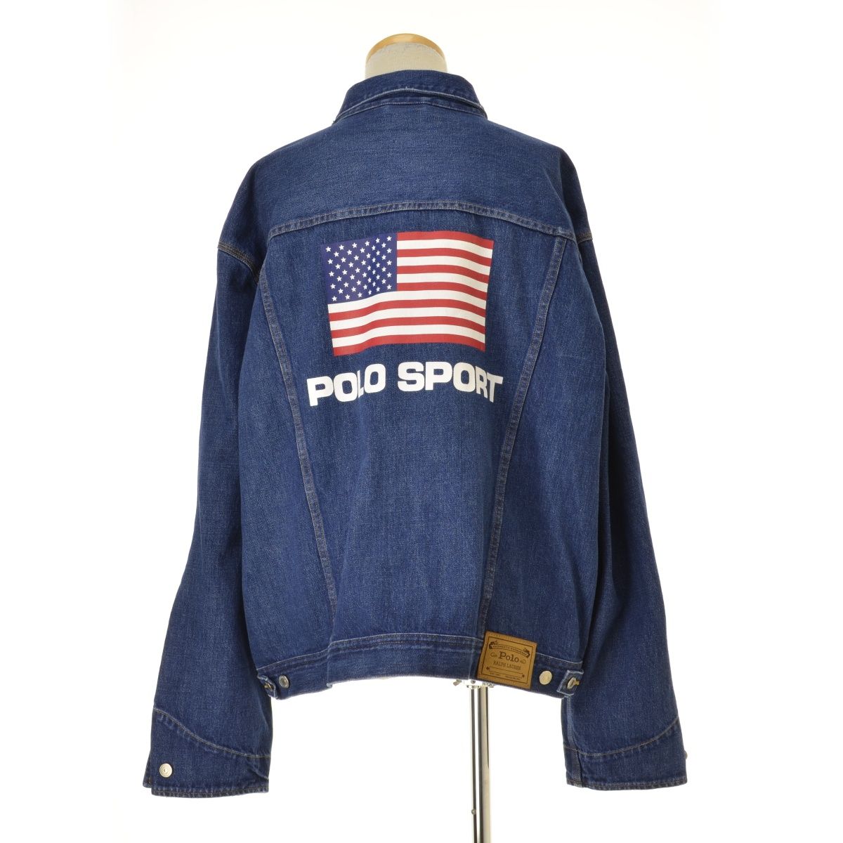 POLOSPORT】LIMITED EDITION 復刻 星条旗プリントデニムジャケット