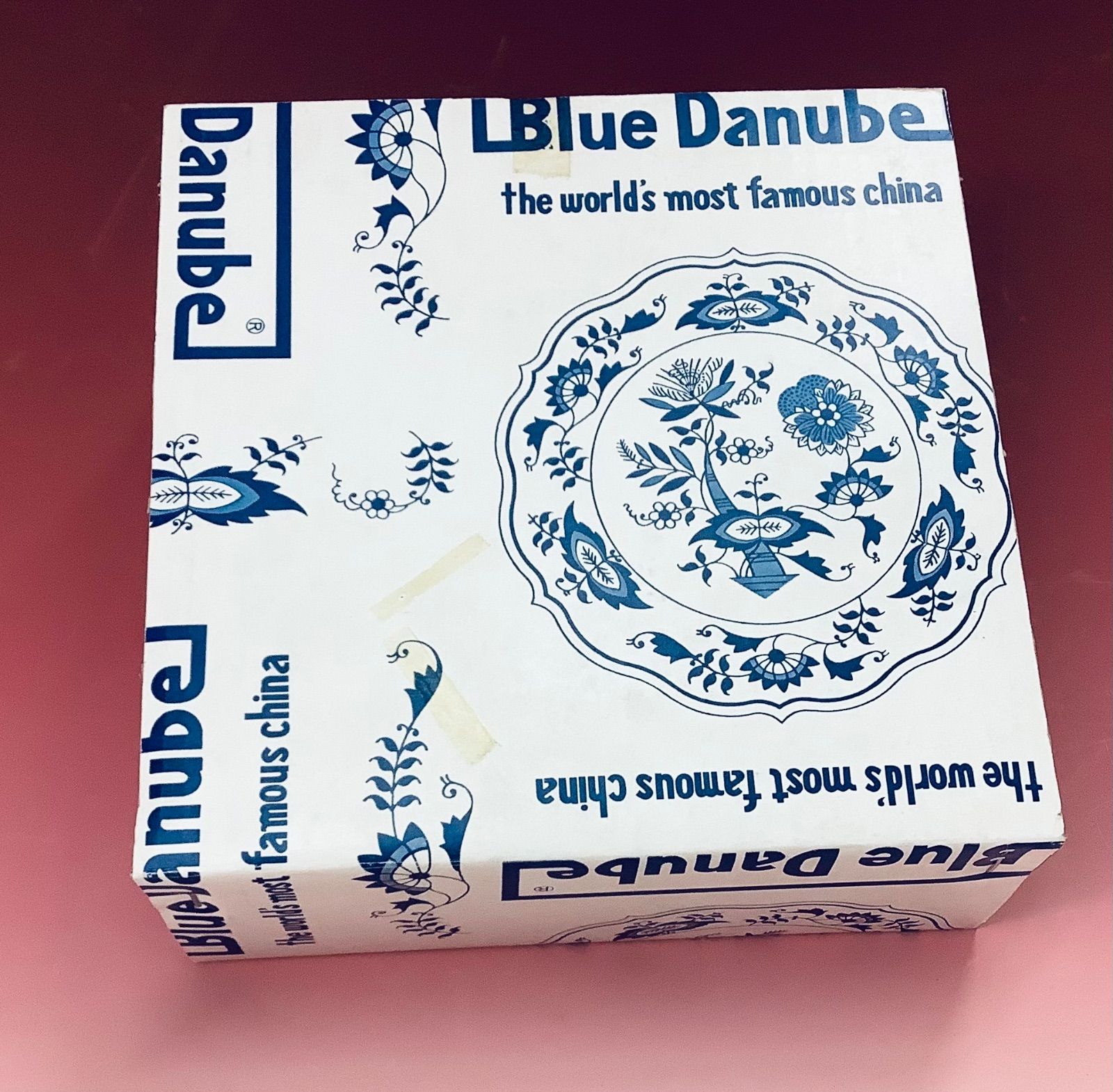 未使用品⭐︎ Blue Danube ブルーダニューブ プレート皿6枚セット 箱