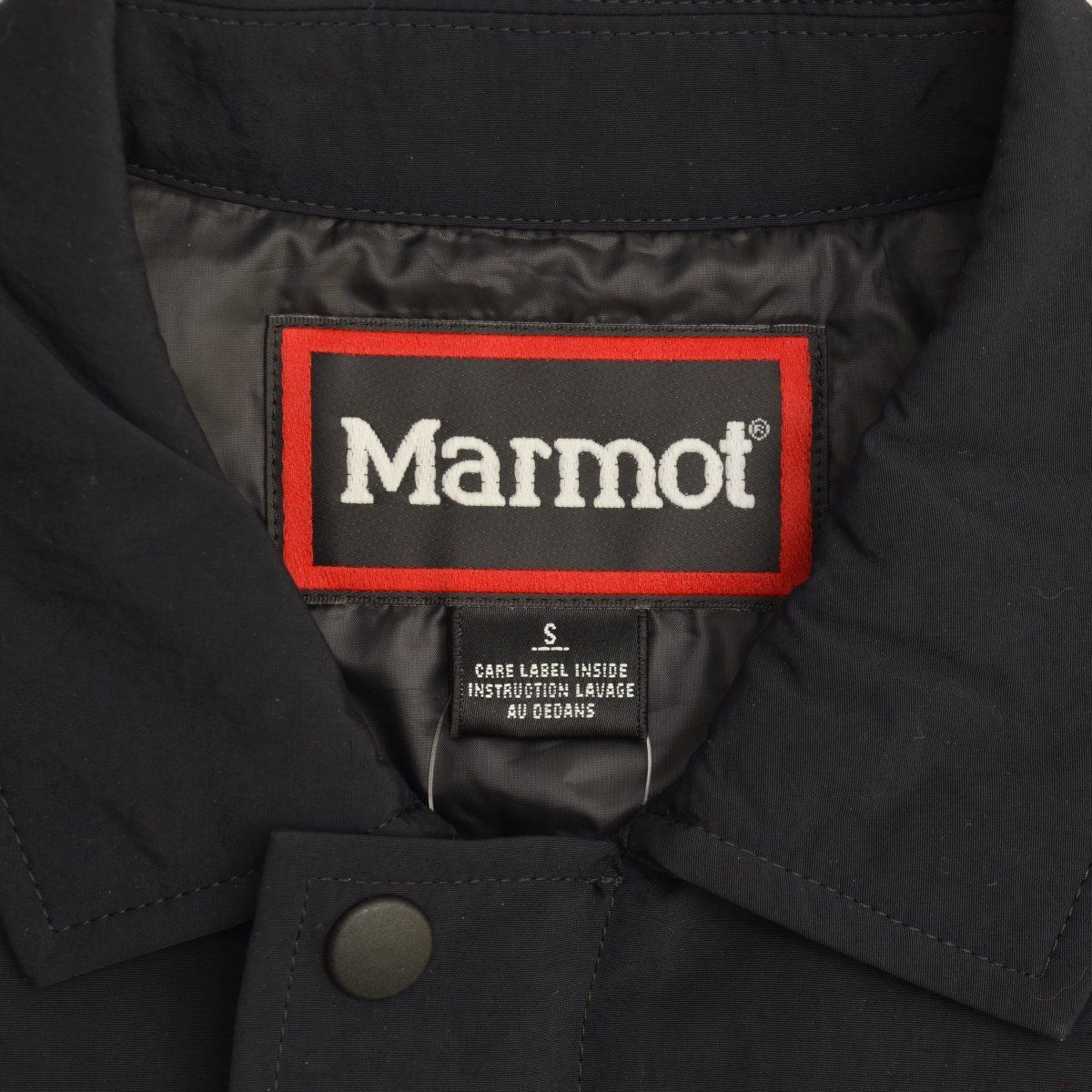 Marmot×JEANSFACTORY】MTFW25UJK330IN ワンポイントロゴ 中綿プリマ