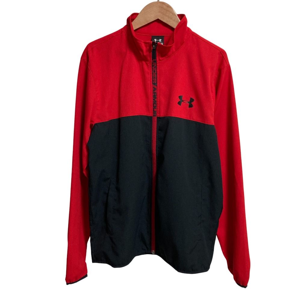 美品 UNDER ARMOUR アンダーアーマー バイカラー ジップブルゾン