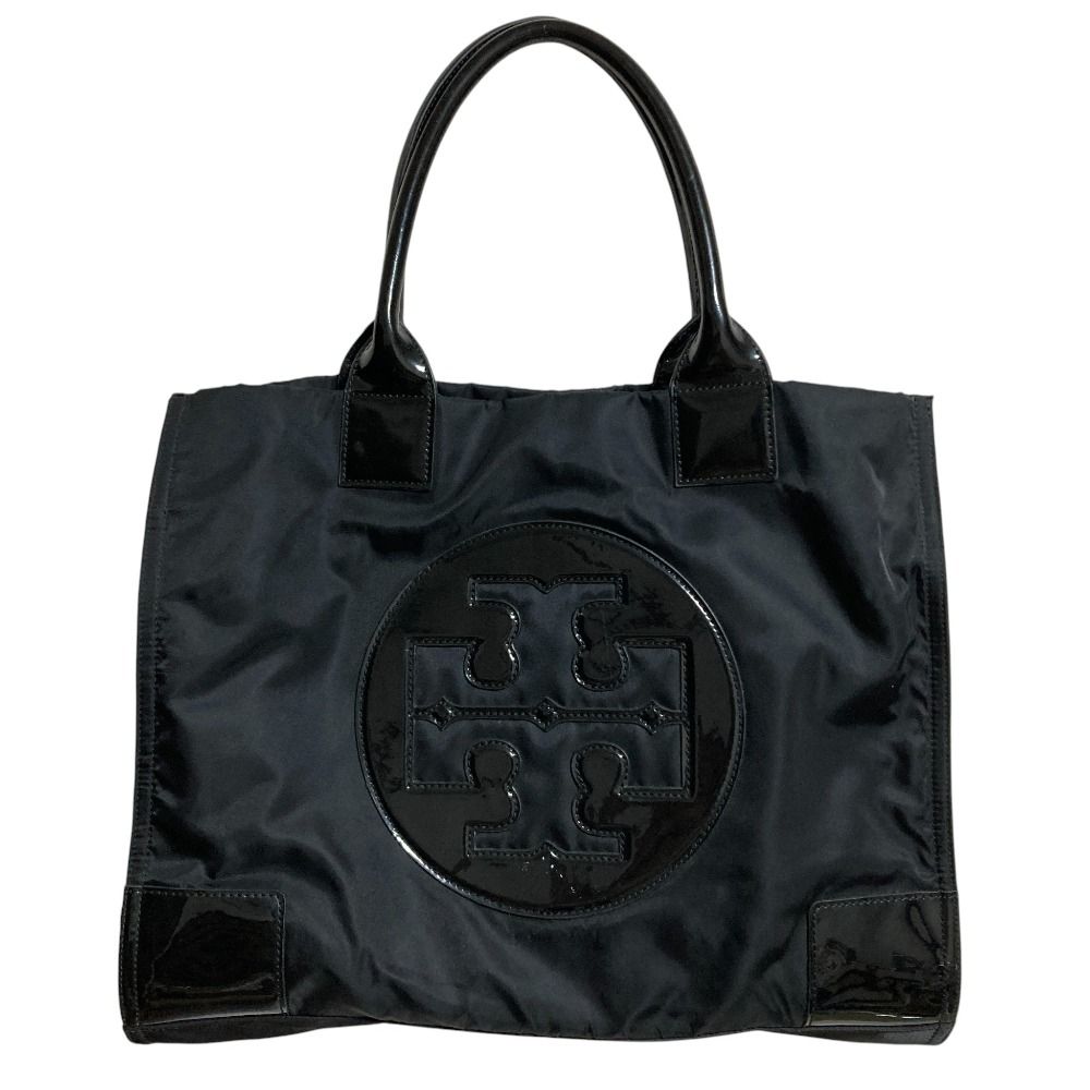 良品 TORY BURCH トリバーチ エラ ビッグロゴ ナイロンキャンバス