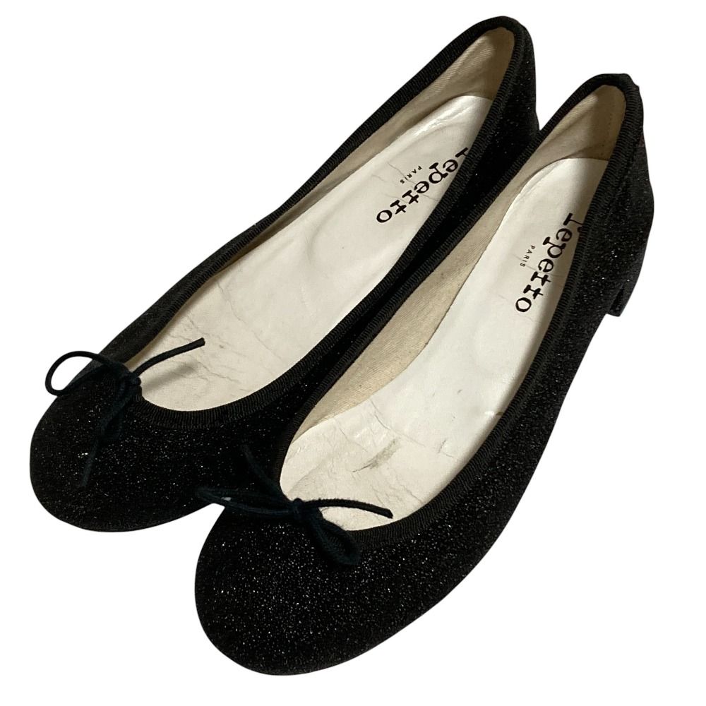 repetto　レペット グリッター　バレエシューズ 40 Garance バレエフラット - ラバーソール - EUサイズ｜Garance バレエ