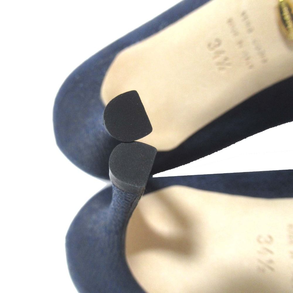  Sergio Rossi セルジオロッシ ポインテッドドゥ ハイヒール パンプス サイズ34.5 21.5 cm相当 インディゴブルー レディース 古着 ハイヒール パンプス パンプス