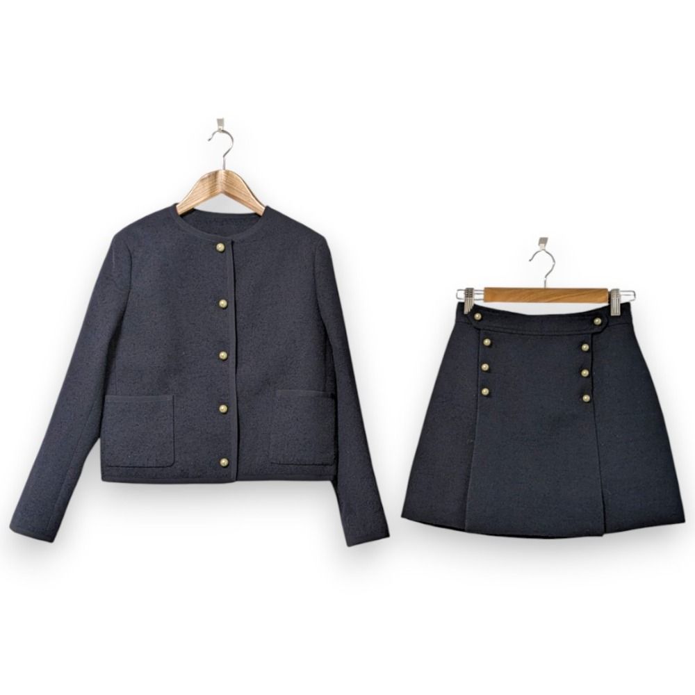 良品 24SS Christian Dior クリスチャンディオール CDパールボタン