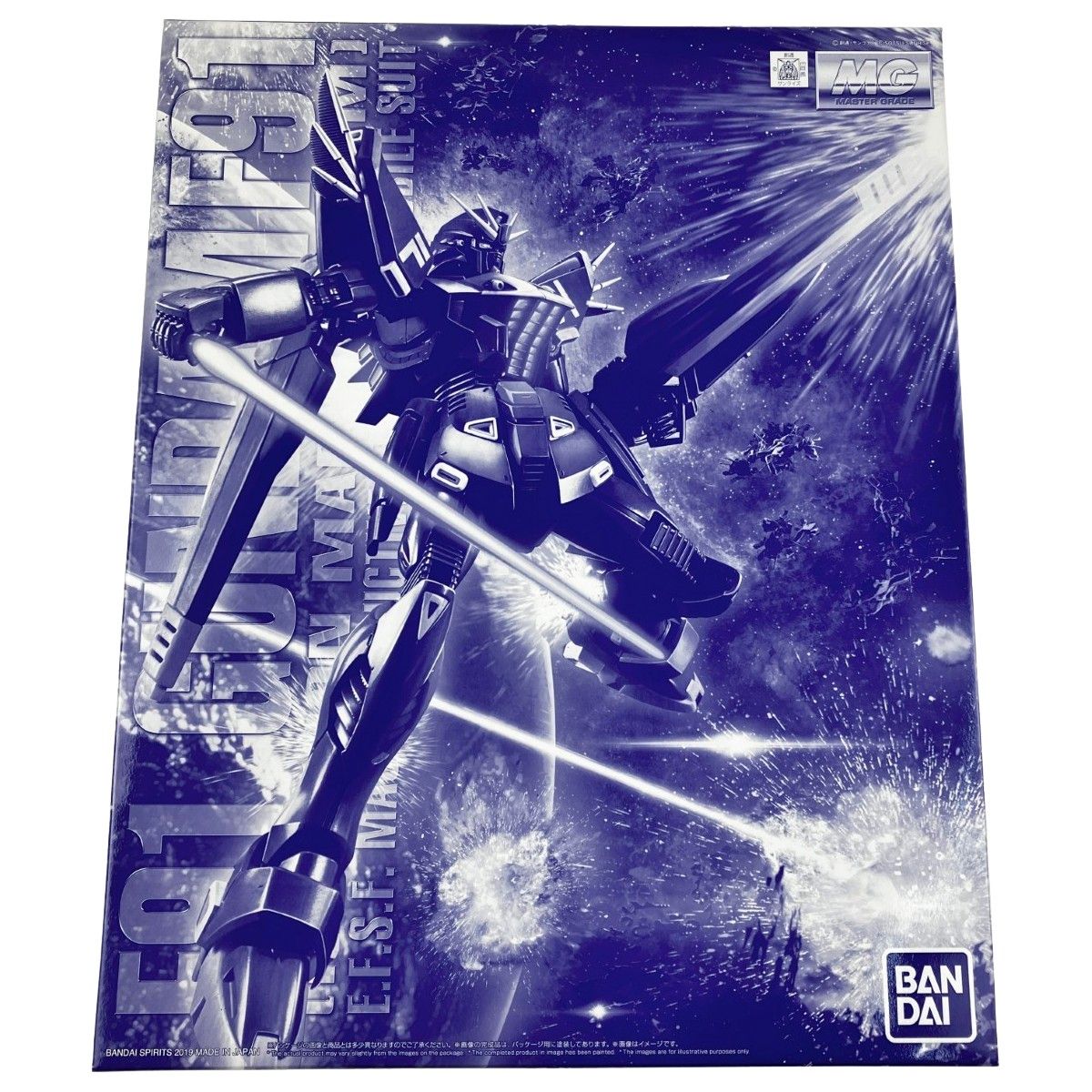 MG 1 100 ガンダムF 91 Ver 2 0 ハリソン マディン 機 未組立品