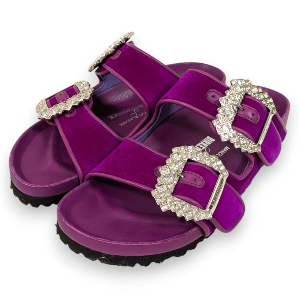 美品 BIRKENSTOCK ビルケンシュトック マノロブラニクコラボ ARIZONA