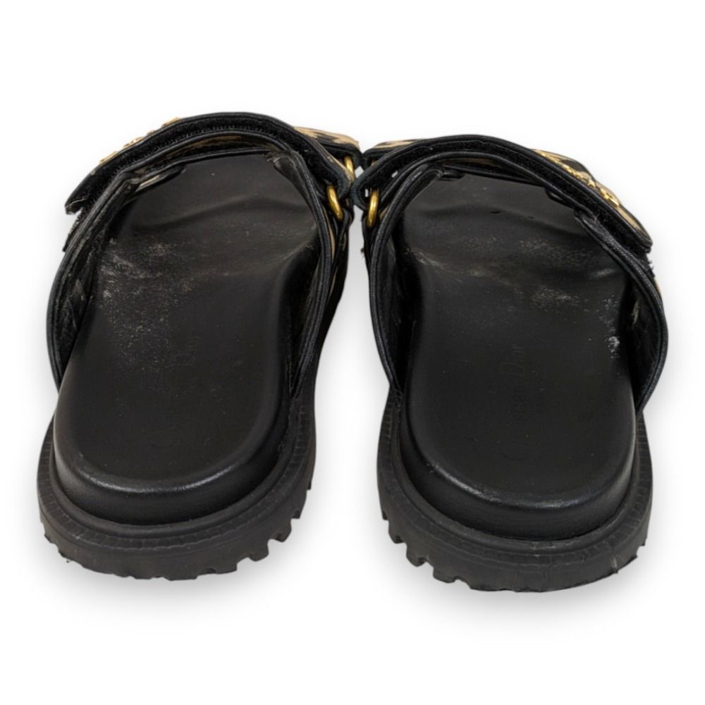 Christian Dior クリスチャンディオール DIORACT レオパード スライド