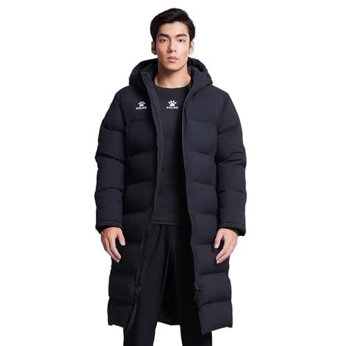 ケルメ ベンチコート メンズ サッカー ロングコートアウトドアコートトレーニング暖かく スリムでスタイリッシュp d 6850 eab