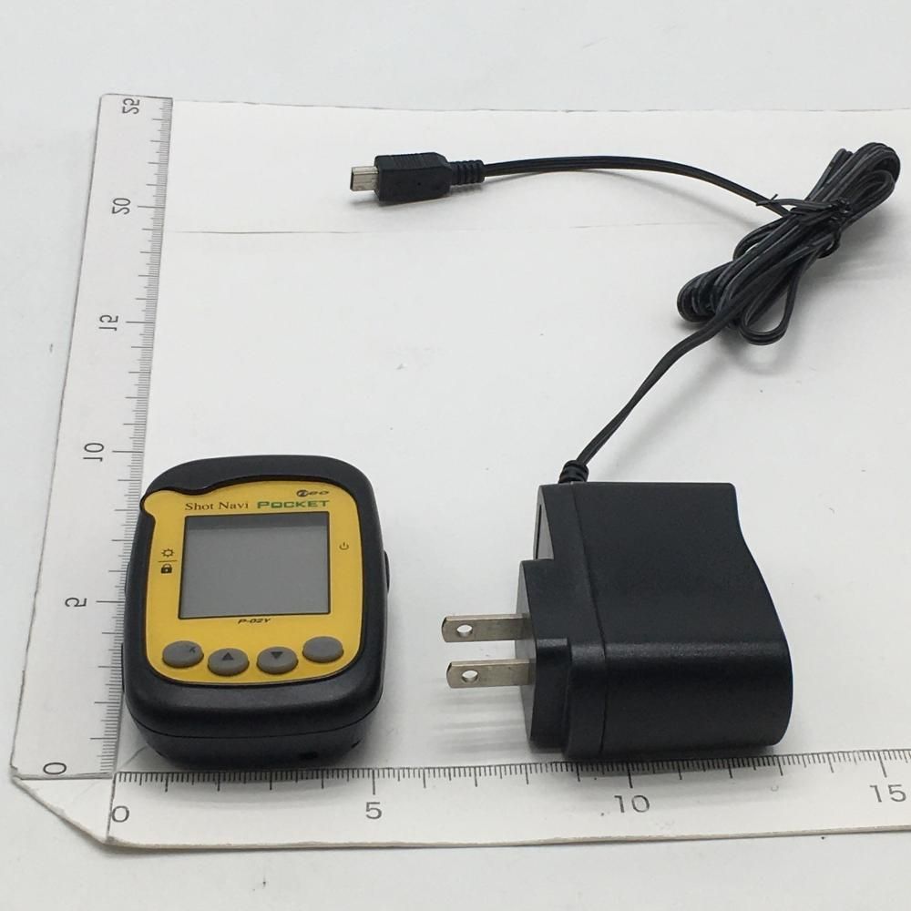 ショットナビ GPSゴルフナビ イエロー Poket neo 通電確認済みゴルフ