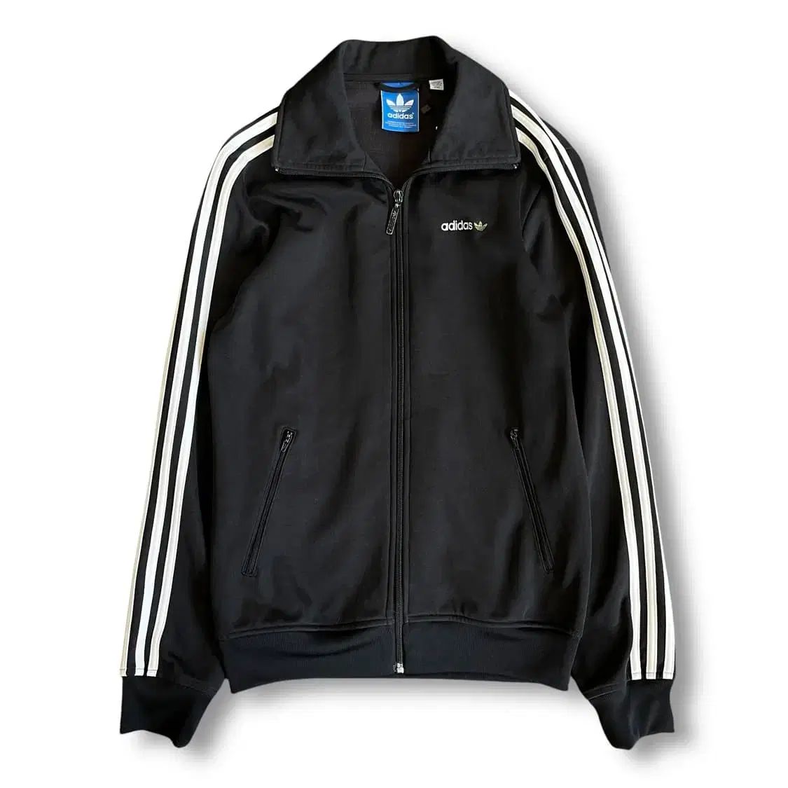 アディダス バーケンバウアー ブラック 3本線 ジャージ トラックジャージ 90