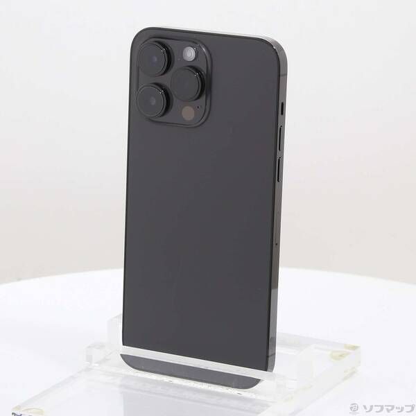 中古品〕 iPhone14 Pro Max 1TB スペースブラック MQ9K3J／A SIMフリー