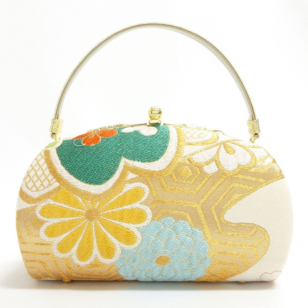 成人式 草履バッグセット フリーサイズ 正絹帯地使用 ms-2118