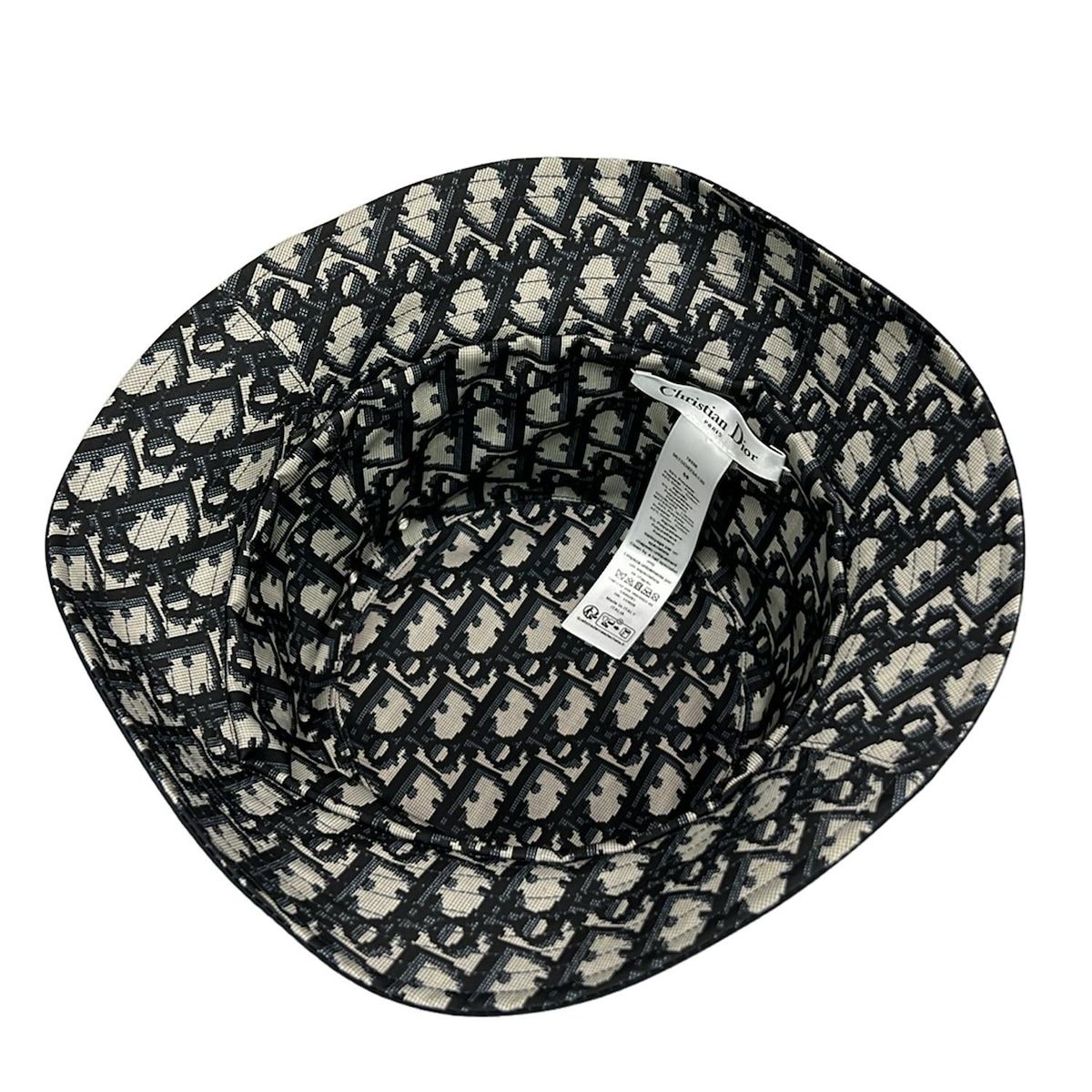 ディオール/クリスチャンディオール ハット 58美品 TEDDY-D ボブハット