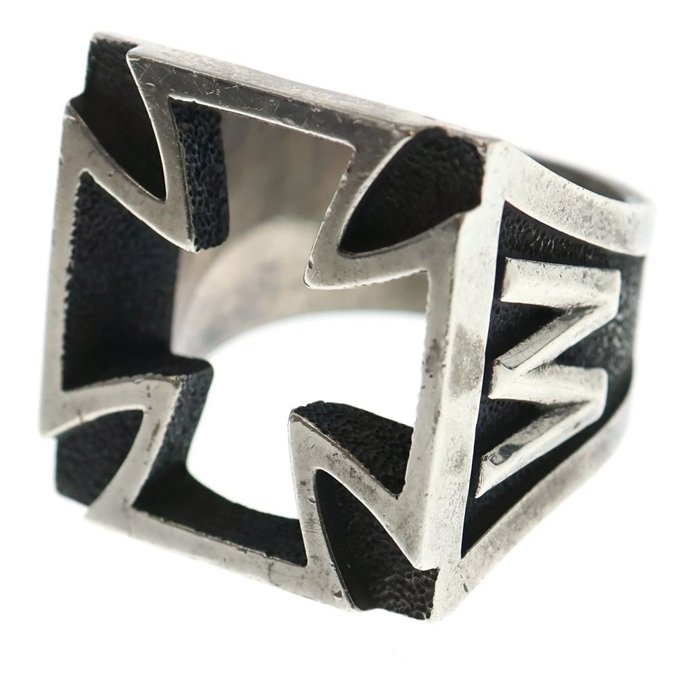 weirdo (ウィアード) IRON CROSS RING アイアンクロス リング シルバー