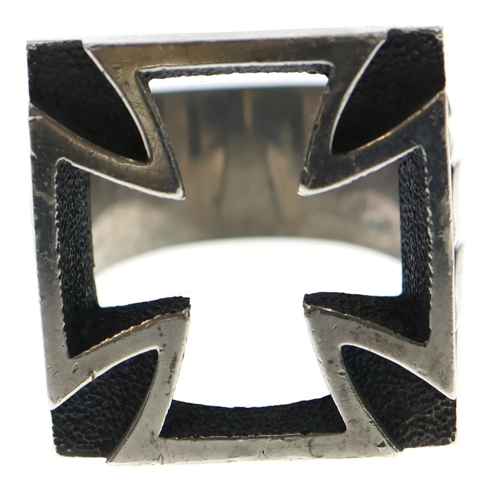 weirdo (ウィアード) IRON CROSS RING アイアンクロス リング シルバー