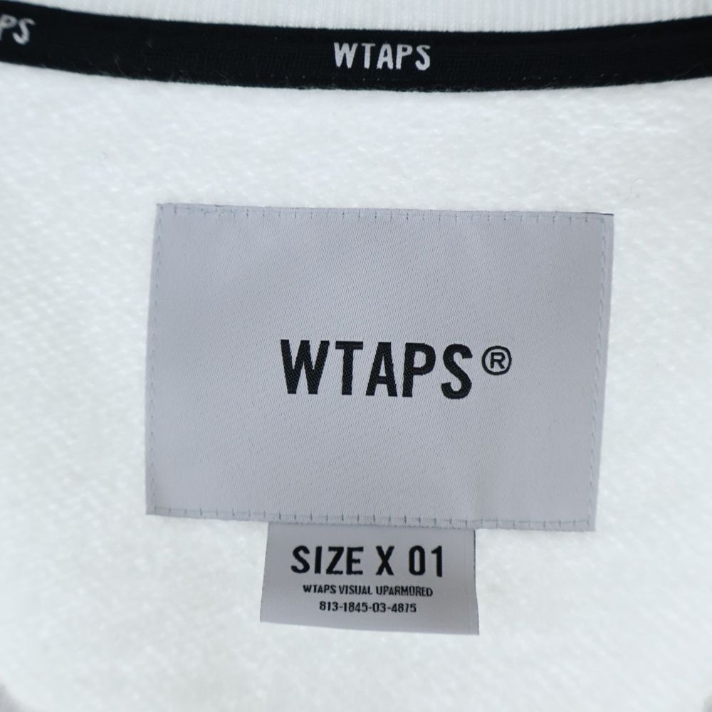 WTAPS (ダブルタップス) 24AW SIGN 03 SWEATER CTPL ロゴ刺繍 クルー