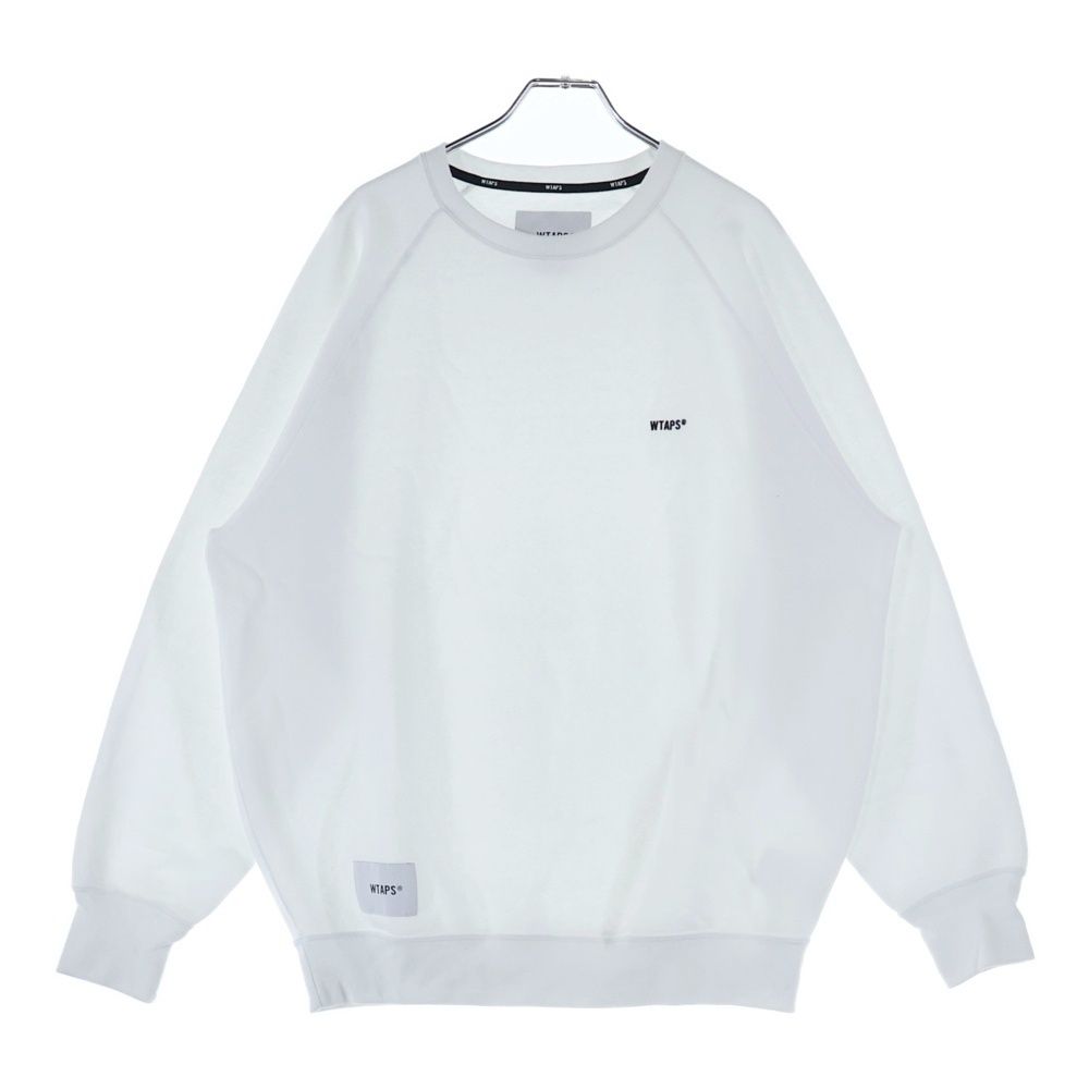 WTAPS (ダブルタップス) 24AW SIGN 03 SWEATER CTPL ロゴ刺繍 クルー
