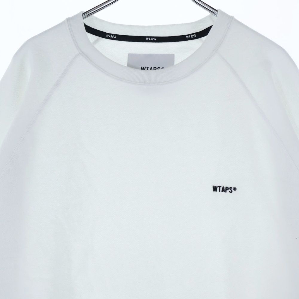 WTAPS (ダブルタップス) 24AW SIGN 03 SWEATER CTPL ロゴ刺繍 クルー