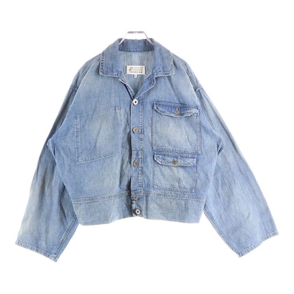 Maison Margiela 1 10 メゾンマルジェラ 25 SS Denim Trucker Jacket デニムトラッカージャケット インディゴ M 30021
