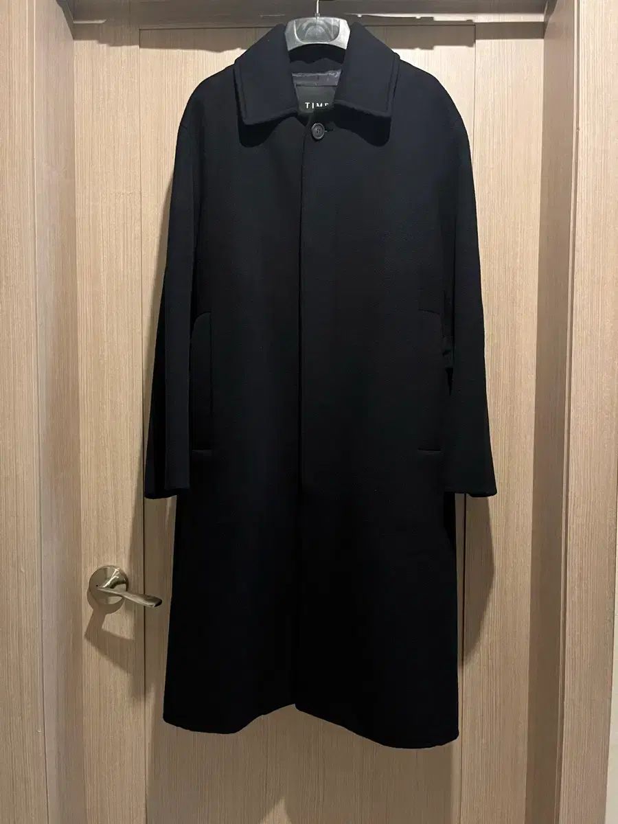 TIME HOMME INVERTED プリーツ コート