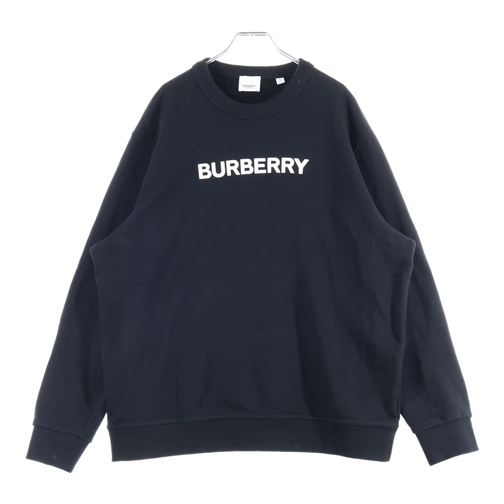 BURBERRY (バーバリー) ロゴプリント クルーネック プルオーバー