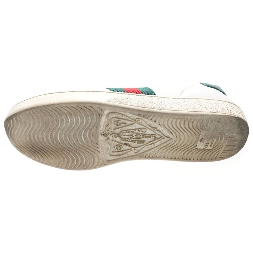 GUCCI (グッチ) Ace エース シェリーライン レザー レースアップ