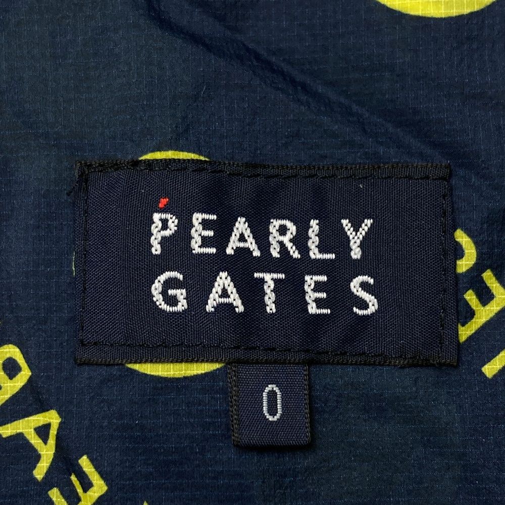サイズ：0 PEARLY GATES パーリーゲイツ ナイロンジャケット 総柄
