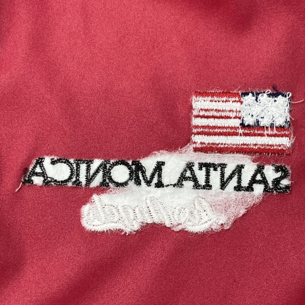 サイズ M BEAMS GOLF ビームスゴルフ ジップジャケット レッド系 ゴルフウェア レディース ストスト ジャケット レディースウェア ゴルフ