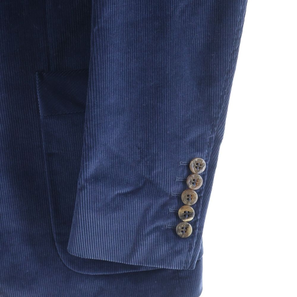 GUCCI (グッチ) コーデュロイ 2B テーラードジャケット ネイビー