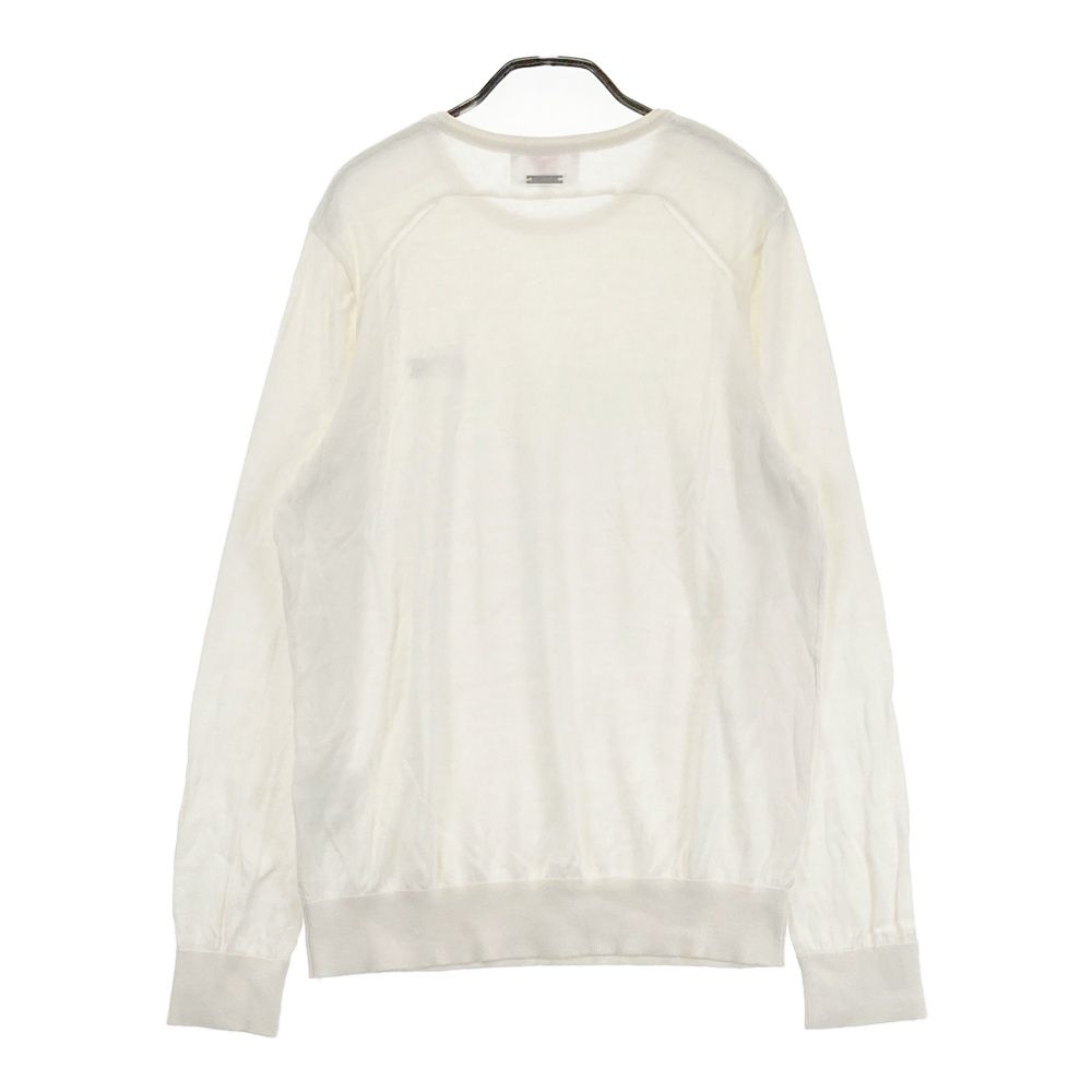 サイズ 5 MASTER BUNNY EDITION マスターバニーエディション シルク混 ニットセーター ホワイト系 ゴルフウェア メンズ ストスト